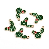 Alloy Enamel Pendants ENAM-WH0047-33B-2