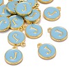 Golden Plated Alloy Enamel Charms LS-ENAM-S118-04J-4