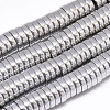 Electroplate Non-magnetic Synthetic Hematite Beads Strands G-T061-13G-1