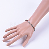 Natural Bloodstone Stretch Bracelets BJEW-JB04556-04-3