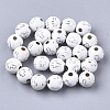 Plating Acrylic Beads X-PACR-Q113-10N-1