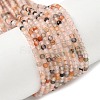 Natural Agate Beads Strands LS-G-D306-A03-2mm-2