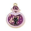 Halloween Alloy Eanaml Pendants PALLOY-S184-01G-E-1