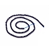 Synthetic Blue Goldstone Beads Strands G-L581A-004A-3