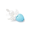 Angel and Heart Pendants PALLOY-JF03789-4