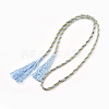 Curtain Tassel Tieback Rope AJEW-WH0104-26B-1