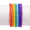 Stretch Iridescence Bracelets BJEW-JB06292-4