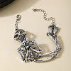Gothic Alloy Link Bracelets for Women FS-WG61533-03-1
