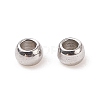 Non-Tarnish 304 Stainless Steel Spacer Beads STAS-R065-80-01-2