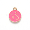 Alloy Enamel Pendants X-ENAM-S124-01A-03E-2