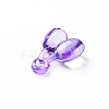 Transparent Acrylic Pendants MACR-N013-037-A01-4