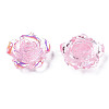 Transparent Resin Cabochons CRES-N030-001B-04-3