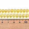Baking Paint Transparent Glass Beads X1-DGLA-N006-6mm-04-4