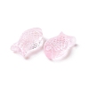 Transparent Spray Painted Glass Beads X1-GLAA-I050-10J-2