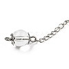 Natural Rose Quartz Dowsing Pendulum Big Pendants G-H293-01AS-09-3