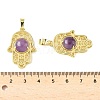 Natural Amethyst Pendants G-F786-07G-28-3