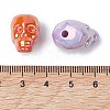 UV Plating Acrylic Beads PACR-M005-09-3