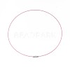 Stainless Steel Wire Necklace Cord DIY Jewelry Making X-TWIR-R003-03-3