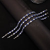 Brass & Clear Cubic Zirconia & Resin Evil Eye Tennis Bracelets for Women FS-WG6CA97-01-2