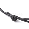 Adjustable Waxed Polyester Cord Bracelet Making AJEW-JB01312-01-3