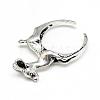 Adjustable Alloy Cuff Finger Rings RJEW-S038-073-2