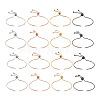 Rack Plating Eco-Friendly Brass Chain Bracelet Making KK-TA0007-84-RS-2