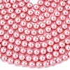 Eco-Friendly Dyed  Glass Pearl Round Beads Strands HY-A002-8mm-RB109-5