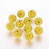Polymer Clay Rhinestone Beads X-RB-K050-10mm-C29-1