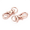 Alloy Swivel Lobster Claw Clasps IFIN-E548Y-RG-2