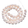 Natural Cultured Freshwater Pearl Beads Strands PEAR-N012-06G-2