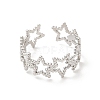 Non-Tarnish 304 Stainless Steel Cuff Finger Rings RJEW-L107-006P-2