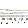 Natural Flower Amazonite Beads Strands X-G-F770-A03-02-5