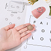 10Pcs 316L Stainless Steel Sleeper Earrings EJEW-BBC0001-56C-3