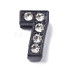 Alloy Rhinestone Slide Charms PALLOY-WH0070-23G-2