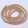 Glass Pearl Beads Strands X-HY-6D-B48-1