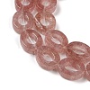 Natural Strawberry Quartz Beads Strands G-M439-A11-01-3