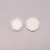 Plastic Cabochon Settings KY-WH0096-39A-1