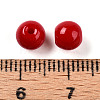 Opaque Solid Color Glass Beads GLAA-N007-6mm-A05-3