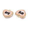 Valentine's Day Printed Alloy Pendants PALLOY-SZC0008-15C-2