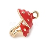 Alloy Enamel Pendants PALLOY-P314-02C-G-2