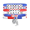 6Pcs Boot & Cowboy Hat Western Cowboy Style Polymer Clay Heishi  & CCB Plastic Beaded Bracelets FS-WG5CAF3-04-1