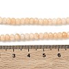 Dyed Natural Malaysia Jade Rondelle Beads Strands G-E316-2x4mm-36-3