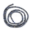Natural Sapphire Beads Strands LS-G-G204-A02-3.5mm-2