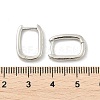 Brass Huggie Hoop Earrings LS-EJEW-L234-61-P-4