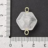 Faceted Natural Mixed Stone Carved Links G-T146-01G-4