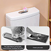 4Pcs 4 Colors Plastic Butterfly Shaped Toilet Tank Button AJEW-TA0003-57-5