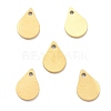 Ion Plating(IP) 304 Stainless Steel Pendants STAS-K216-43G-2