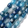 Natural Dragon Veins Agate Beads Strands G-G172-01U-2