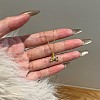 Rainbow 925 Sterling Silver Micro Pave Cubic Zirconia Pendant Necklaces for Women NJEW-F338-06G-4