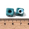 Handmade Evil Eye Lampwork European Beads LAMP-G143-06J-3